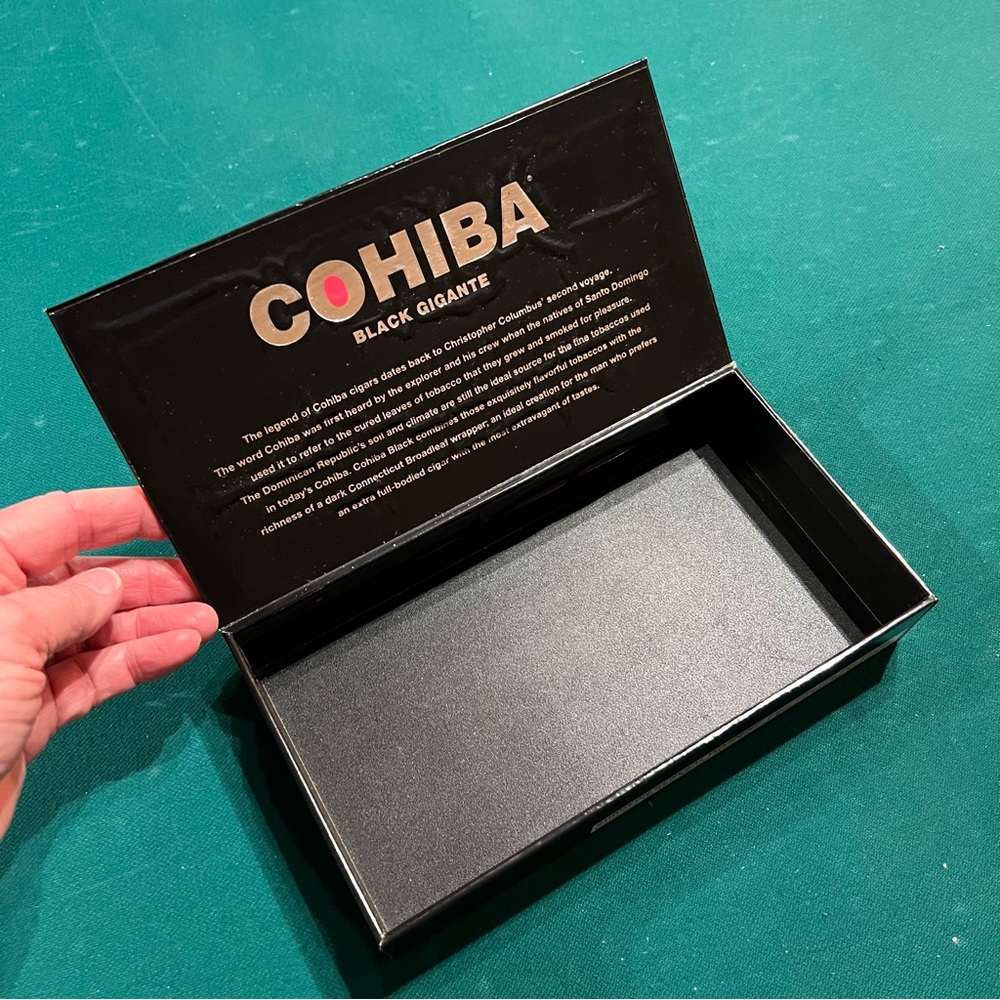Cohiba “black gigante” Cigar Box (empty)